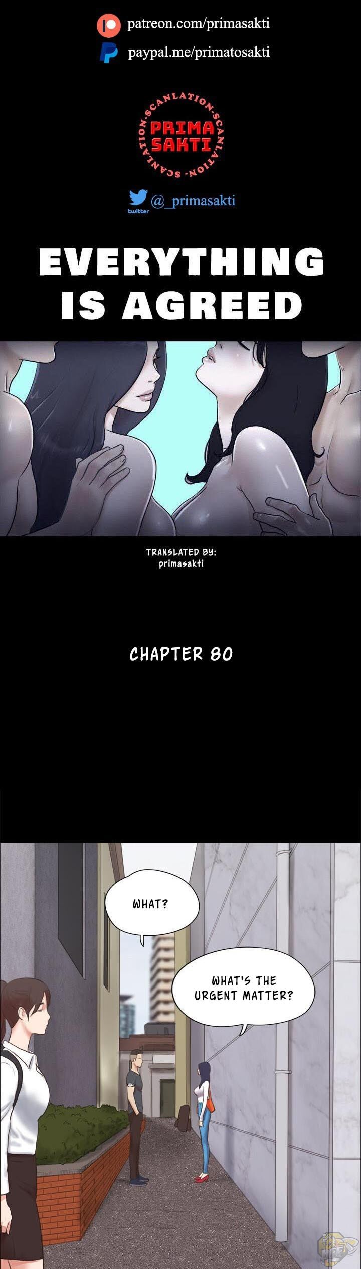 Everything Is Agreed Chapter 80 - HolyManga.net