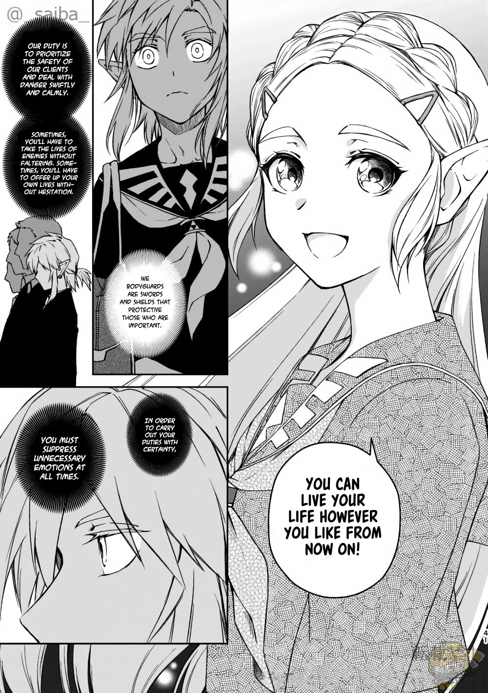 The Legend of Zelda Breath of the Wild - Sailor Uniform Link x Princess Zelda’s School Love Comedy Chapter 0 - ManhwaFull.net
