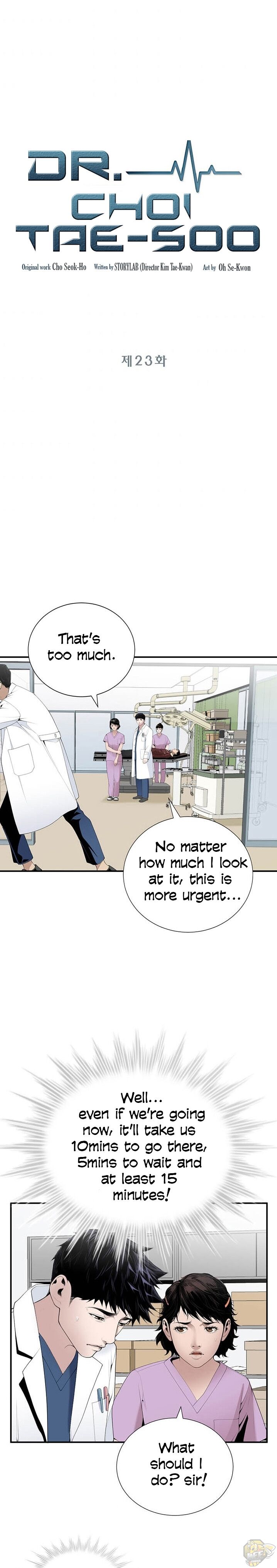 Dr. Choi Tae-Soo Chapter 23 - HolyManga.net