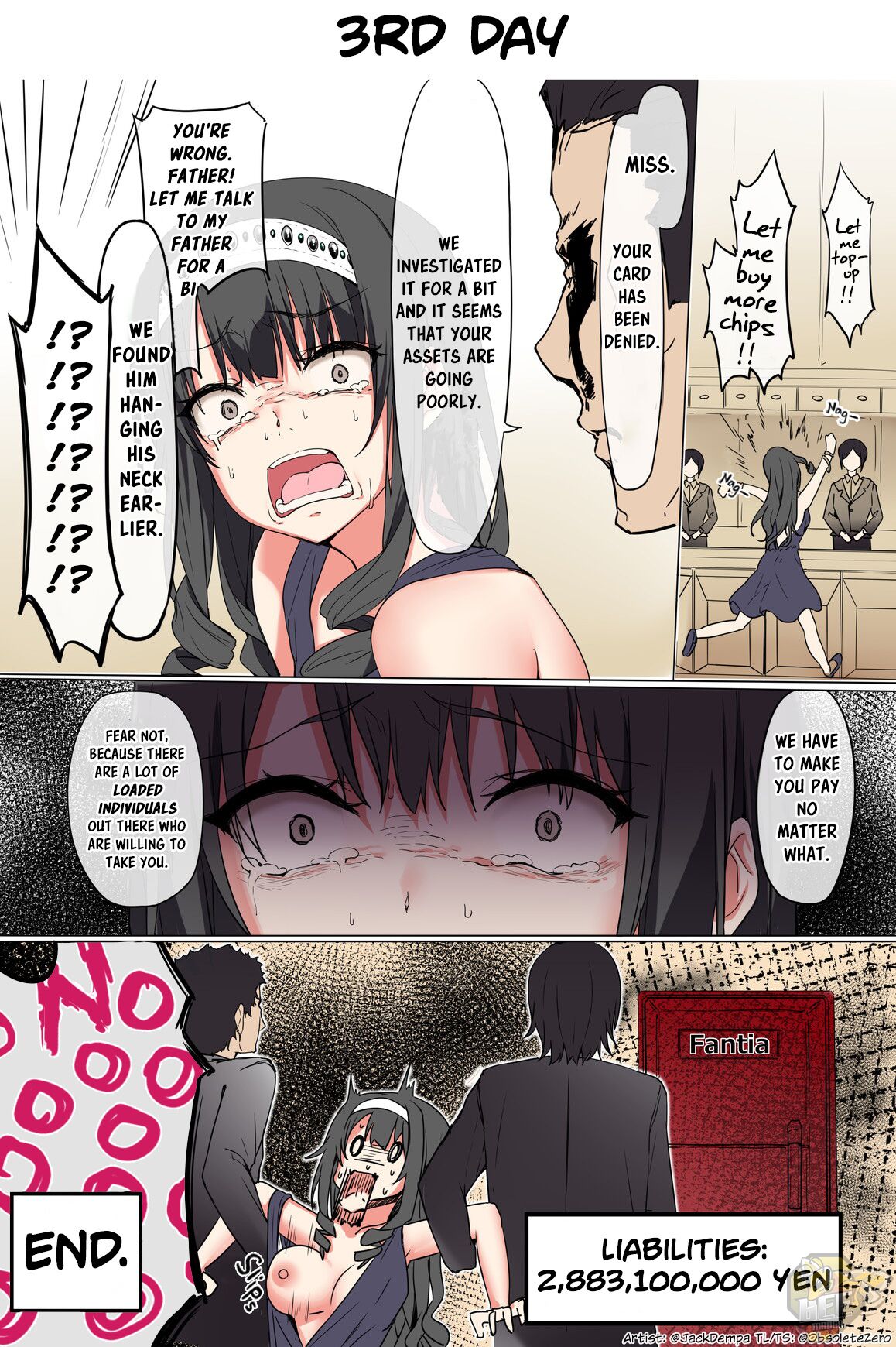1 Like = -100k Yen. A Lady Who’s About to Face Misfortune. Chapter 3 - MyToon.net