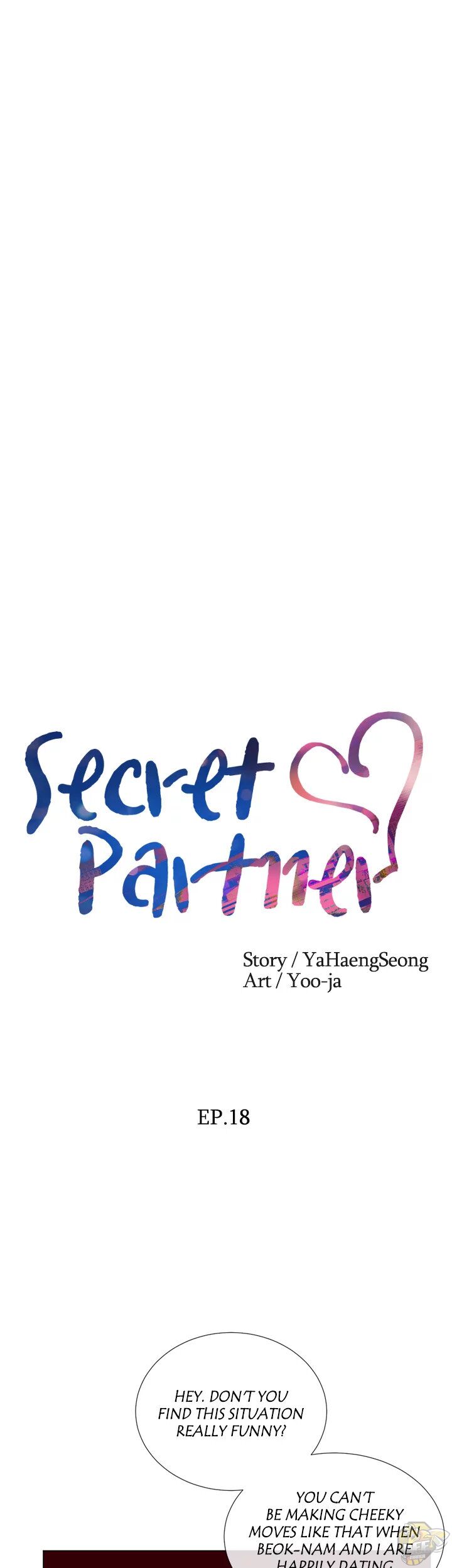 Secret Partner Chapter 18 - HolyManga.net