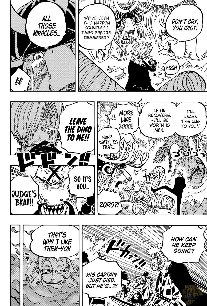 One Piece Chapter 1015 - MyToon.net