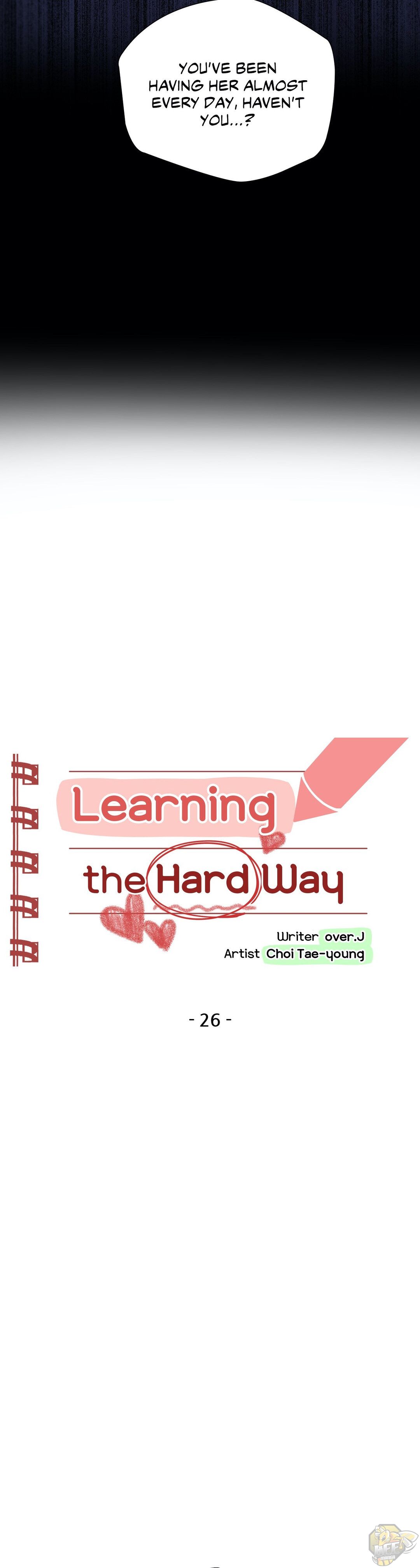 Learning The Hard Way Chapter 26 - MyToon.net