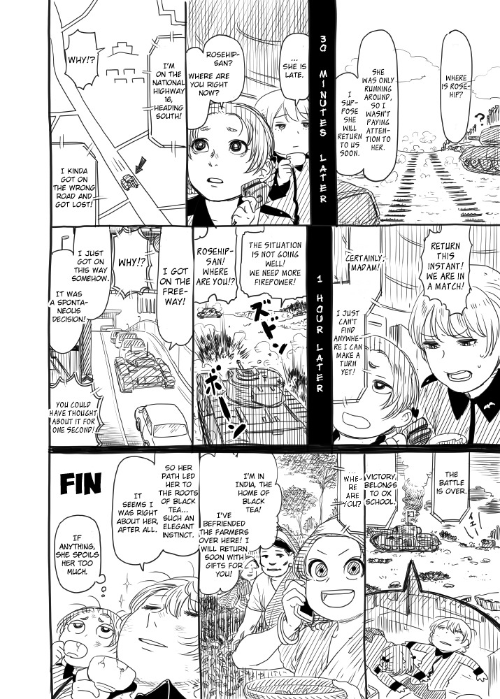 Girls und Panzer - Record of Rosehip’s Bloodshed Chapter 1 - MyToon.net