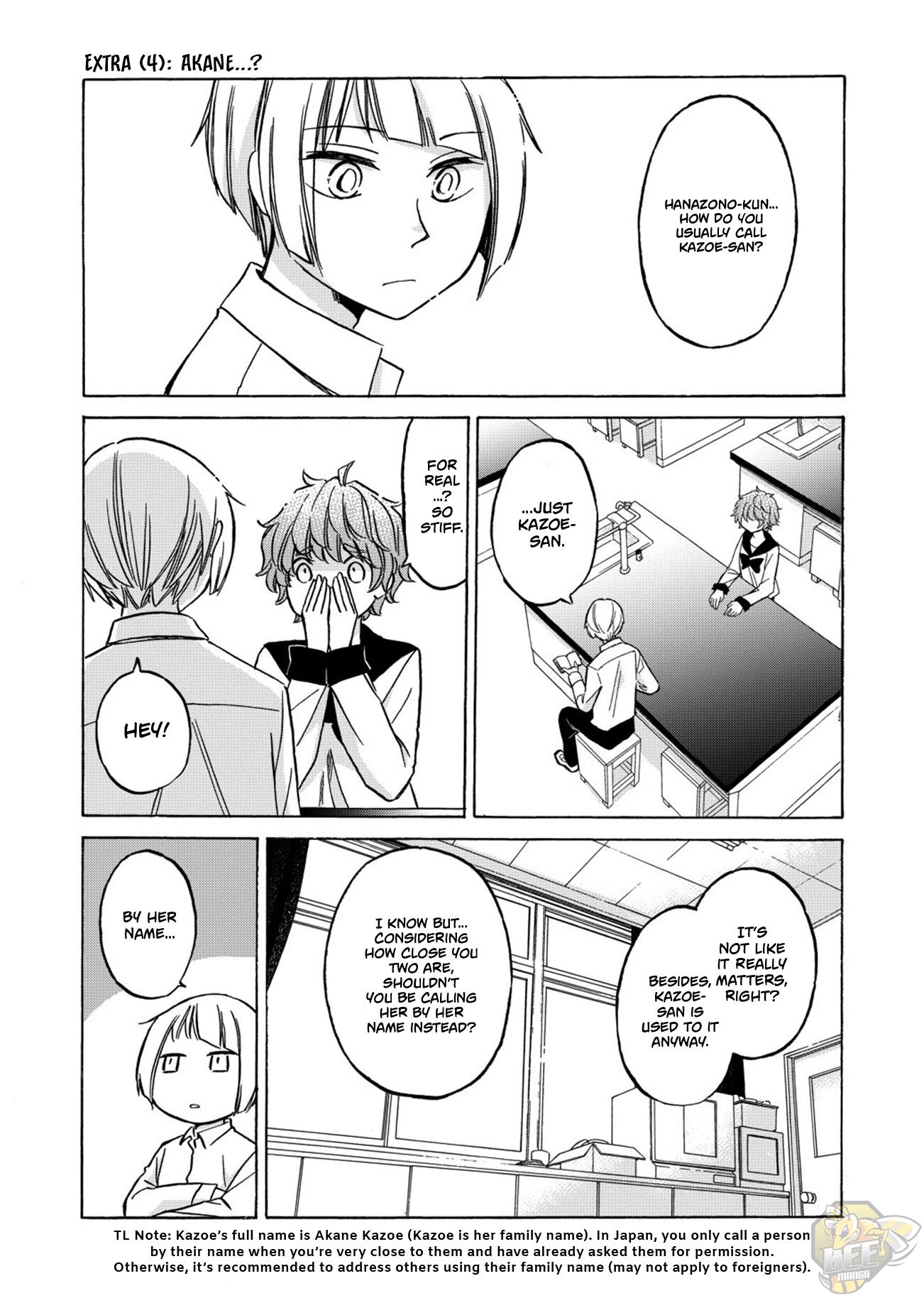 Hanazono and Kazoe’s Bizzare After School Rendezvous Chapter 30 - HolyManga.net