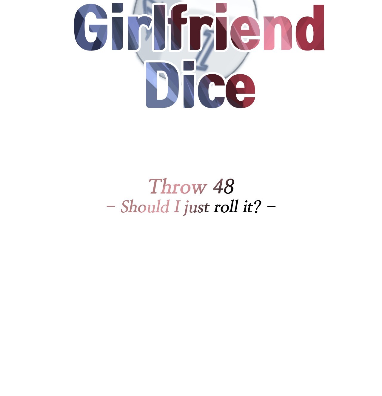 The Girlfriend Dice Chapter 48 - HolyManga.net