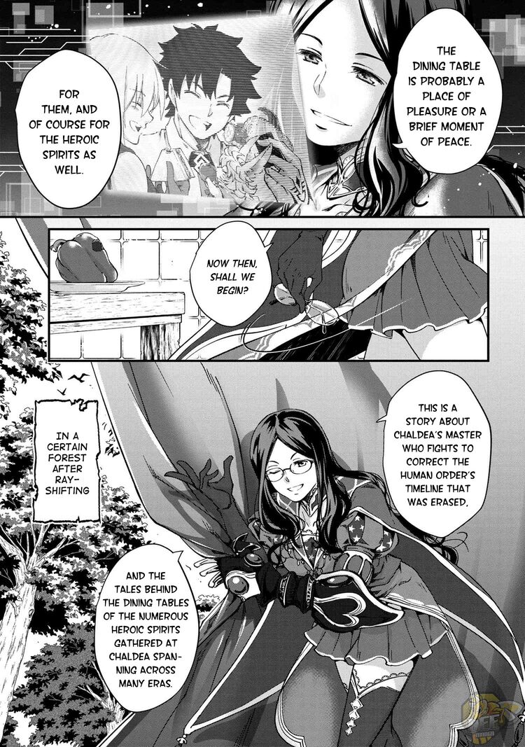 Fate/Grand Order - The Heroic Spirit Food Chronicles Chapter 1 - MyToon.net