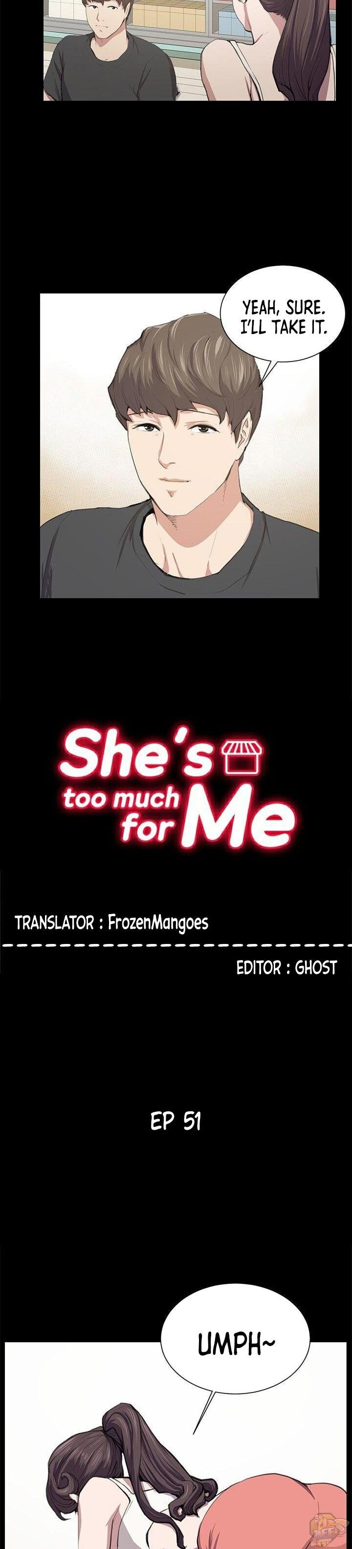 She’s too much for Me Chapter 51 - HolyManga.net