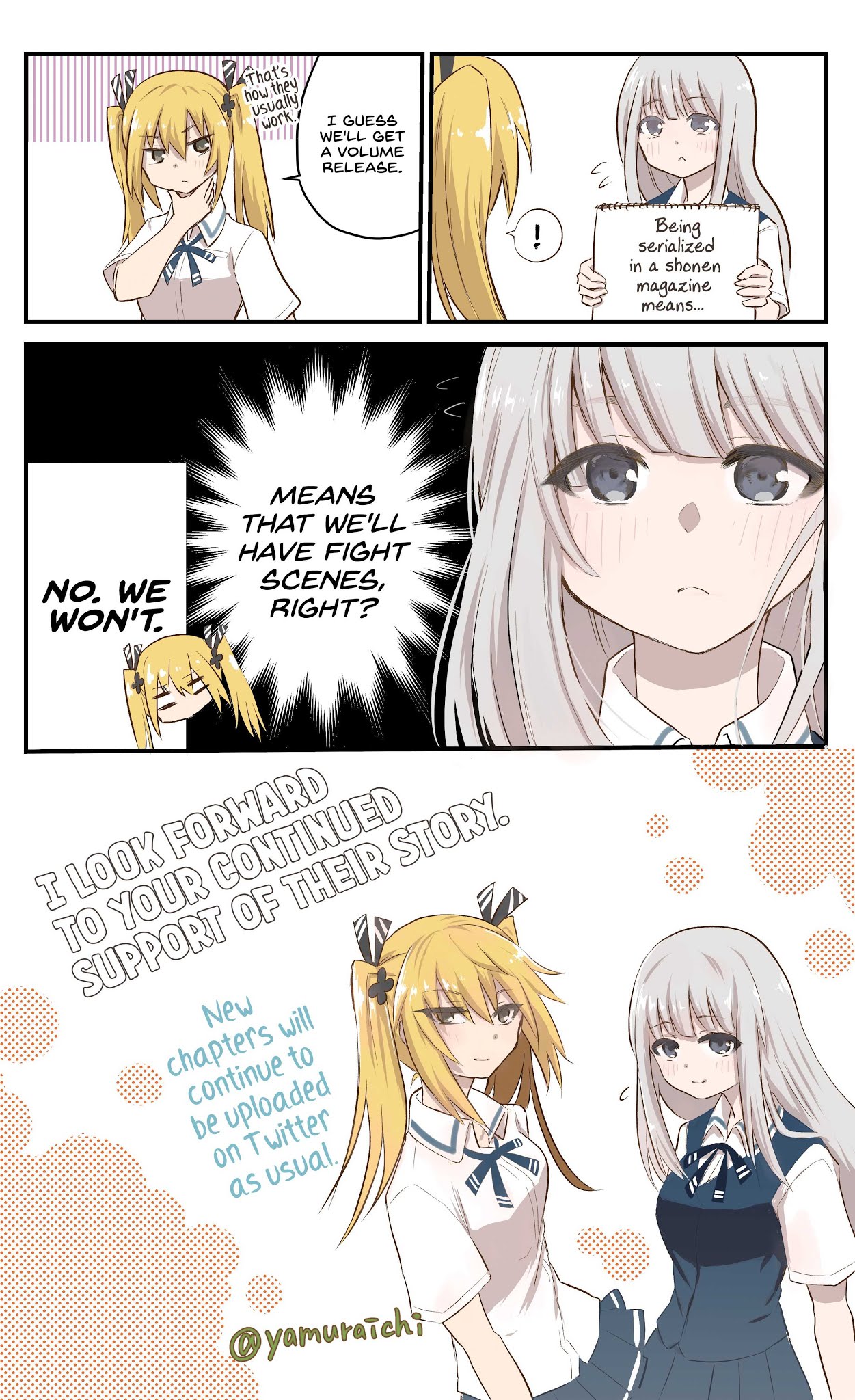 The Mute Girl and Her New Friend Chapter 7.5 - HolyManga.net