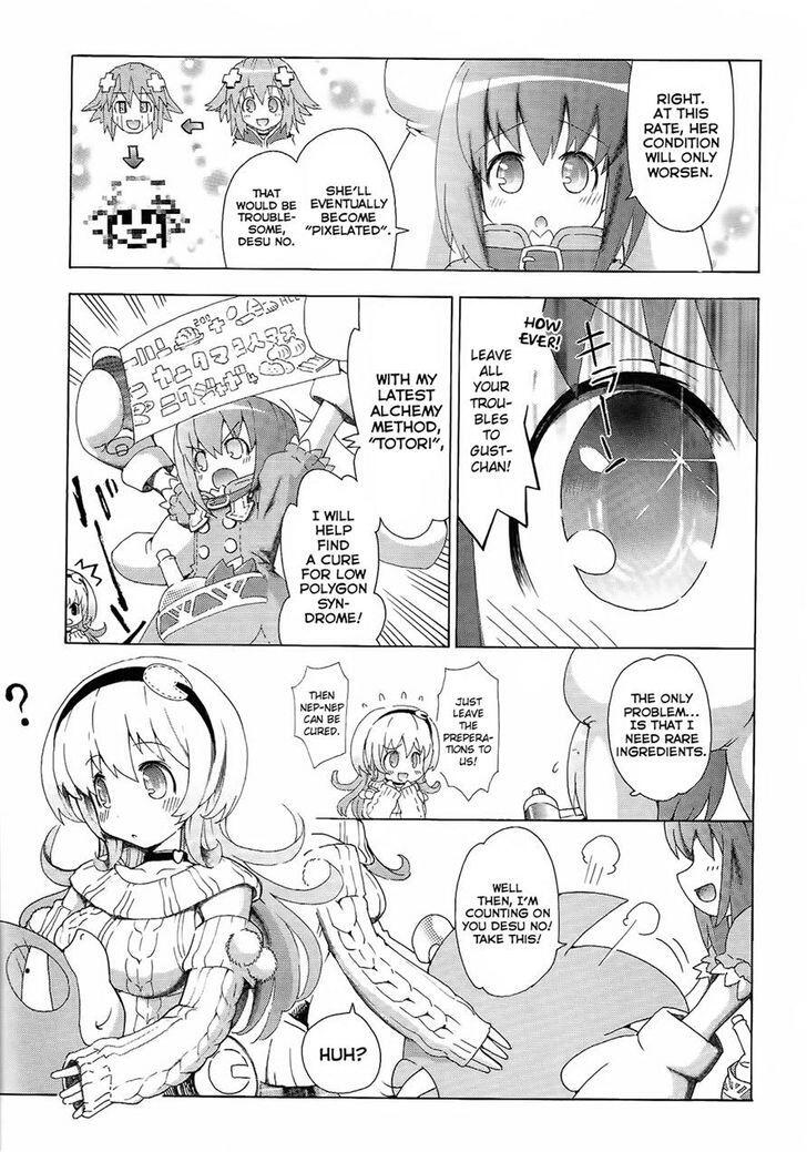 Choujigen Game Neptune - Megami Tsuushin Chapter 4 - HolyManga.net