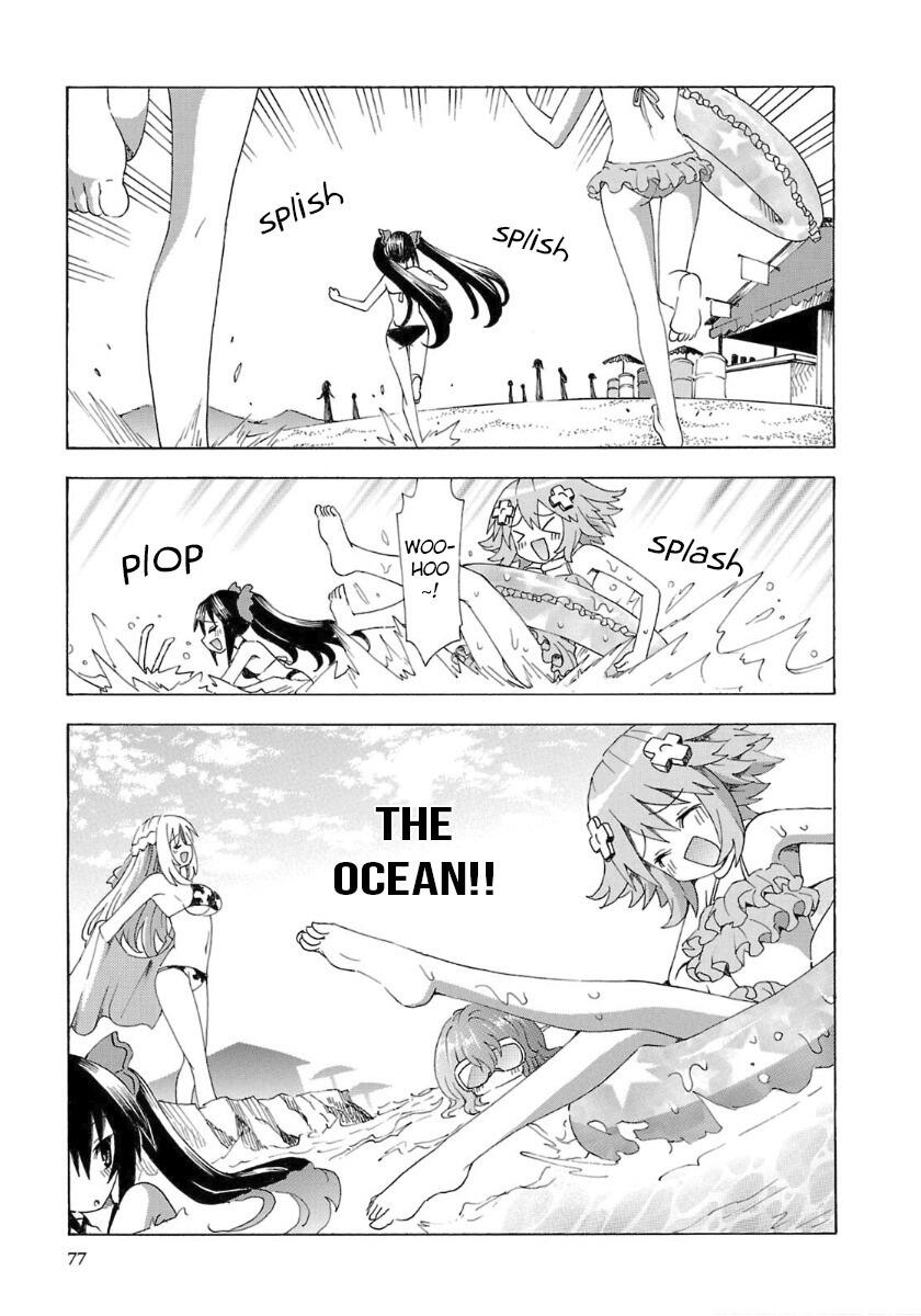 Choujigen Game Neptune - Megami Tsuushin Chapter 32 - HolyManga.net