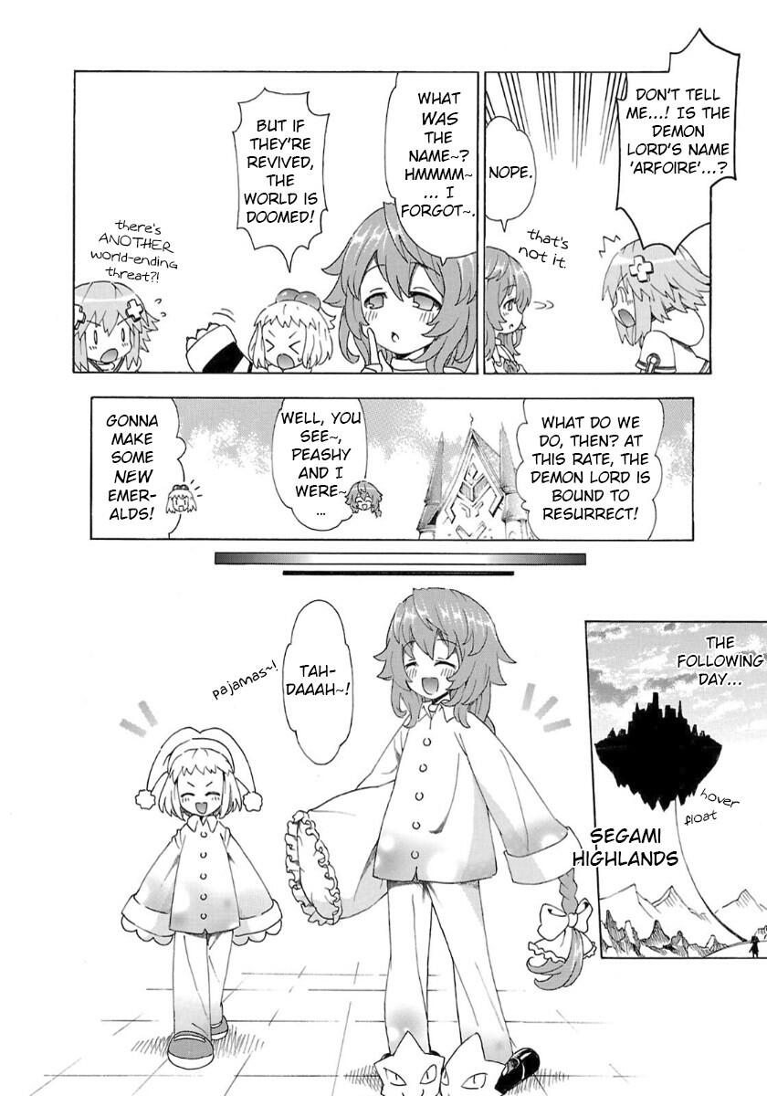 Choujigen Game Neptune - Megami Tsuushin Chapter 30 - ManhwaFull.net