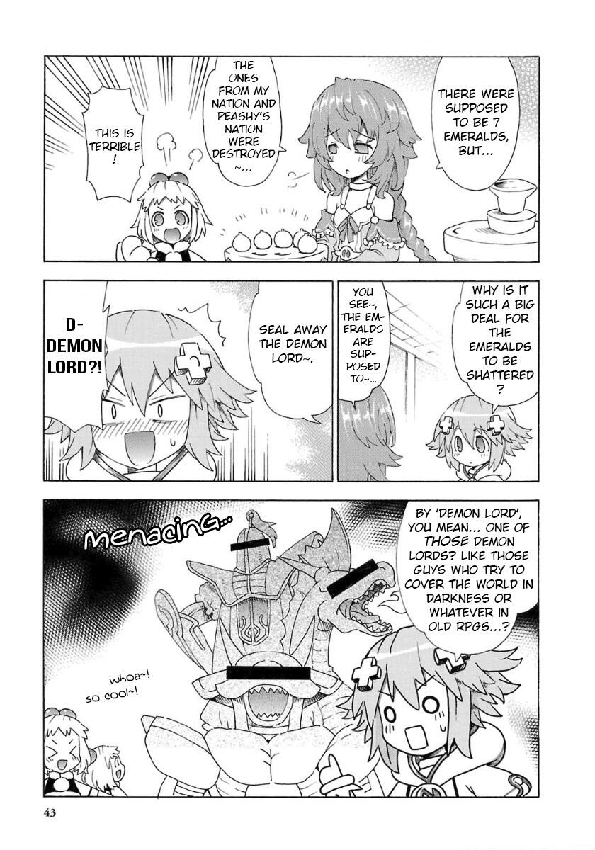 Choujigen Game Neptune - Megami Tsuushin Chapter 30 - HolyManga.net