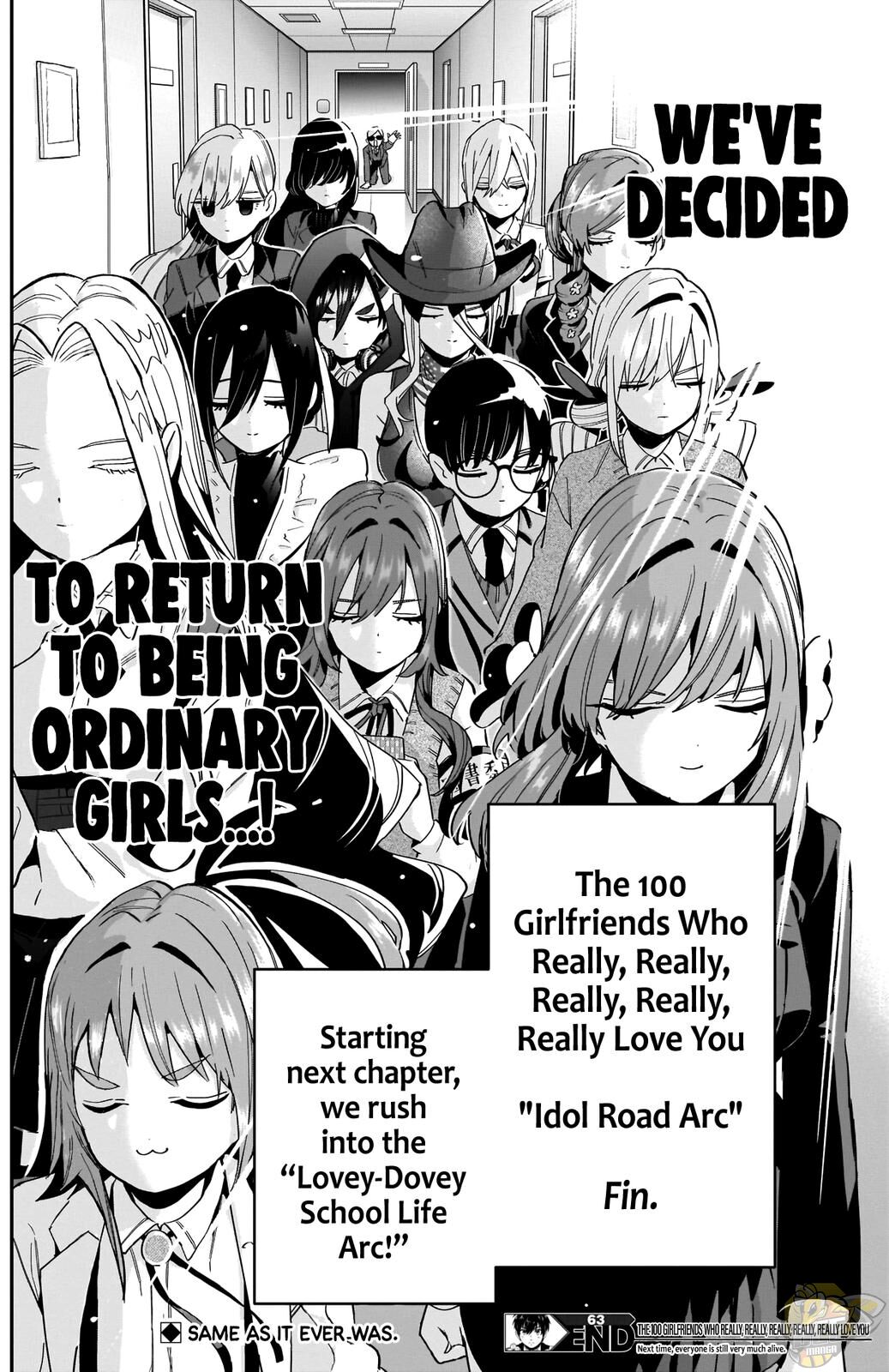 The 100 Girlfriends Who Really, Really, Really, Really, Really Love You Chapter 63 - MyToon.net
