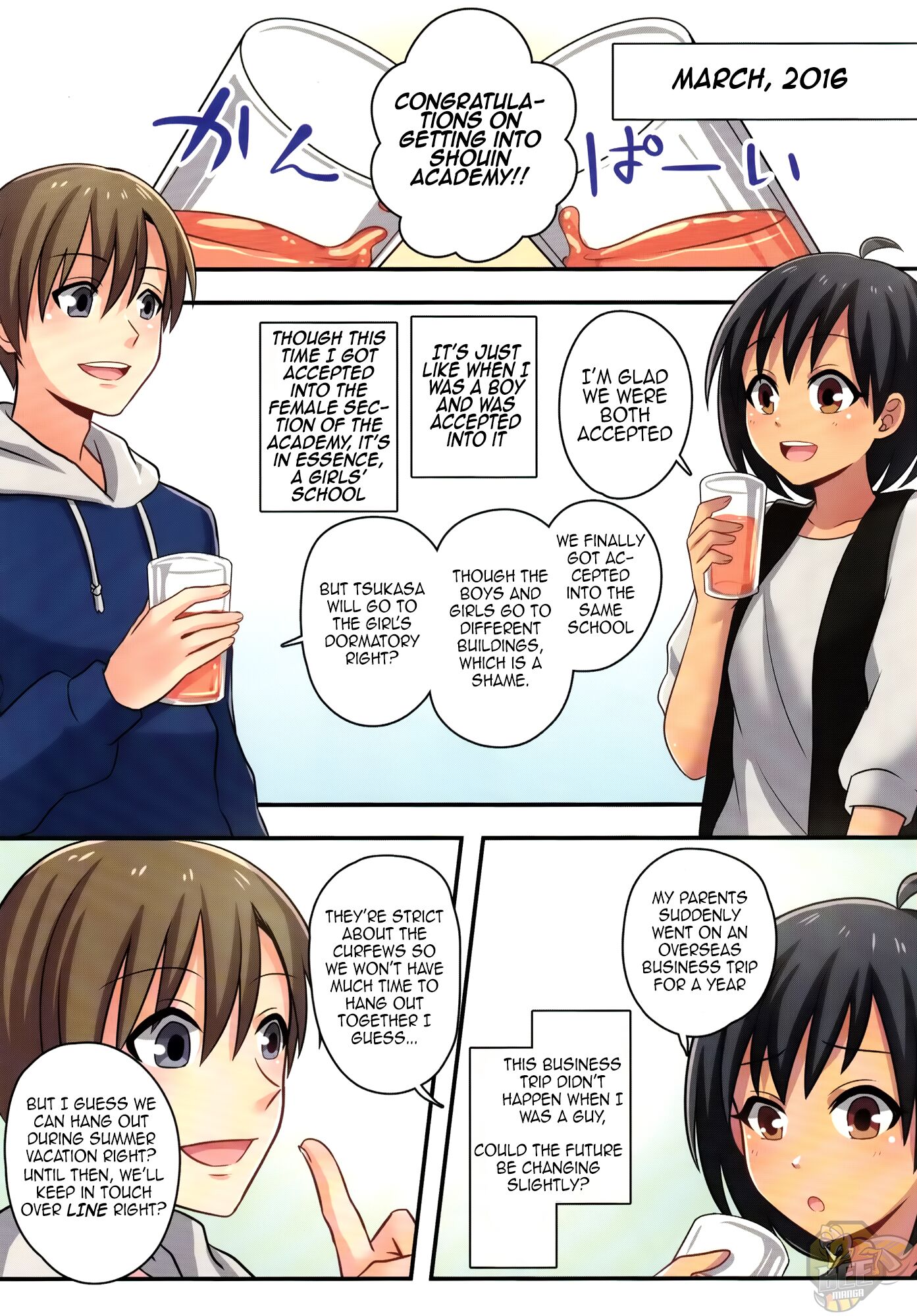 There’s Absolutely No Way I’ll Become My Childhood Friend’s ♀ Lover Chapter Oneshot - HolyManga.net