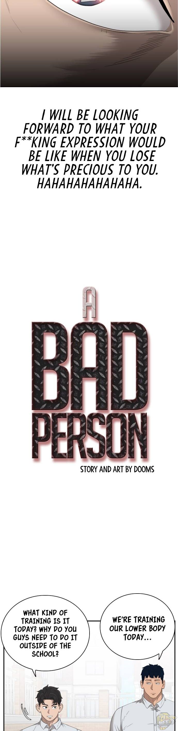 A Bad Person Chapter 31 - HolyManga.net