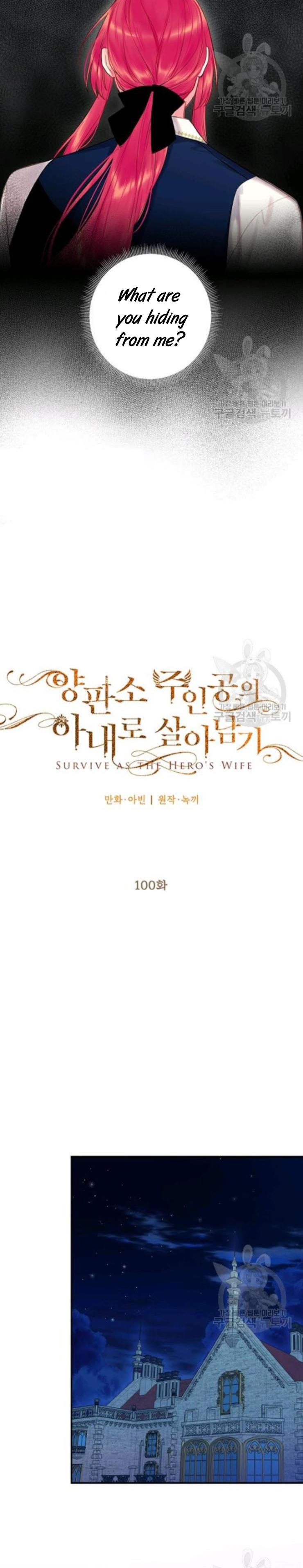 Survive as the Hero’s Wife Chapter 100 - ManhwaFull.net