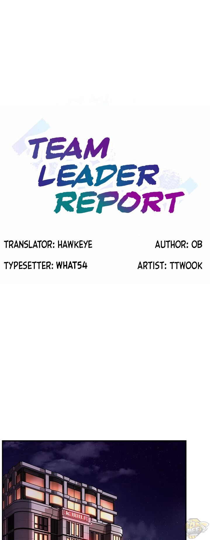 Team Leader Report Chapter 18 - HolyManga.net