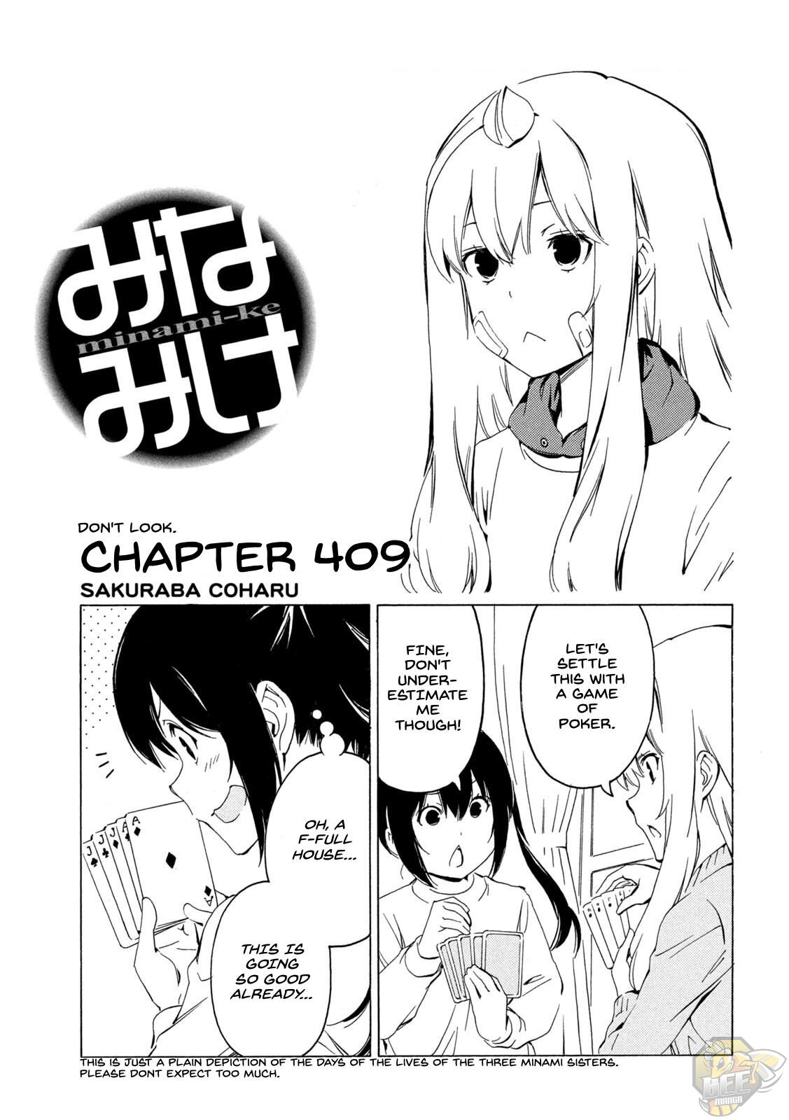 Minami-ke Chapter 409 - HolyManga.net