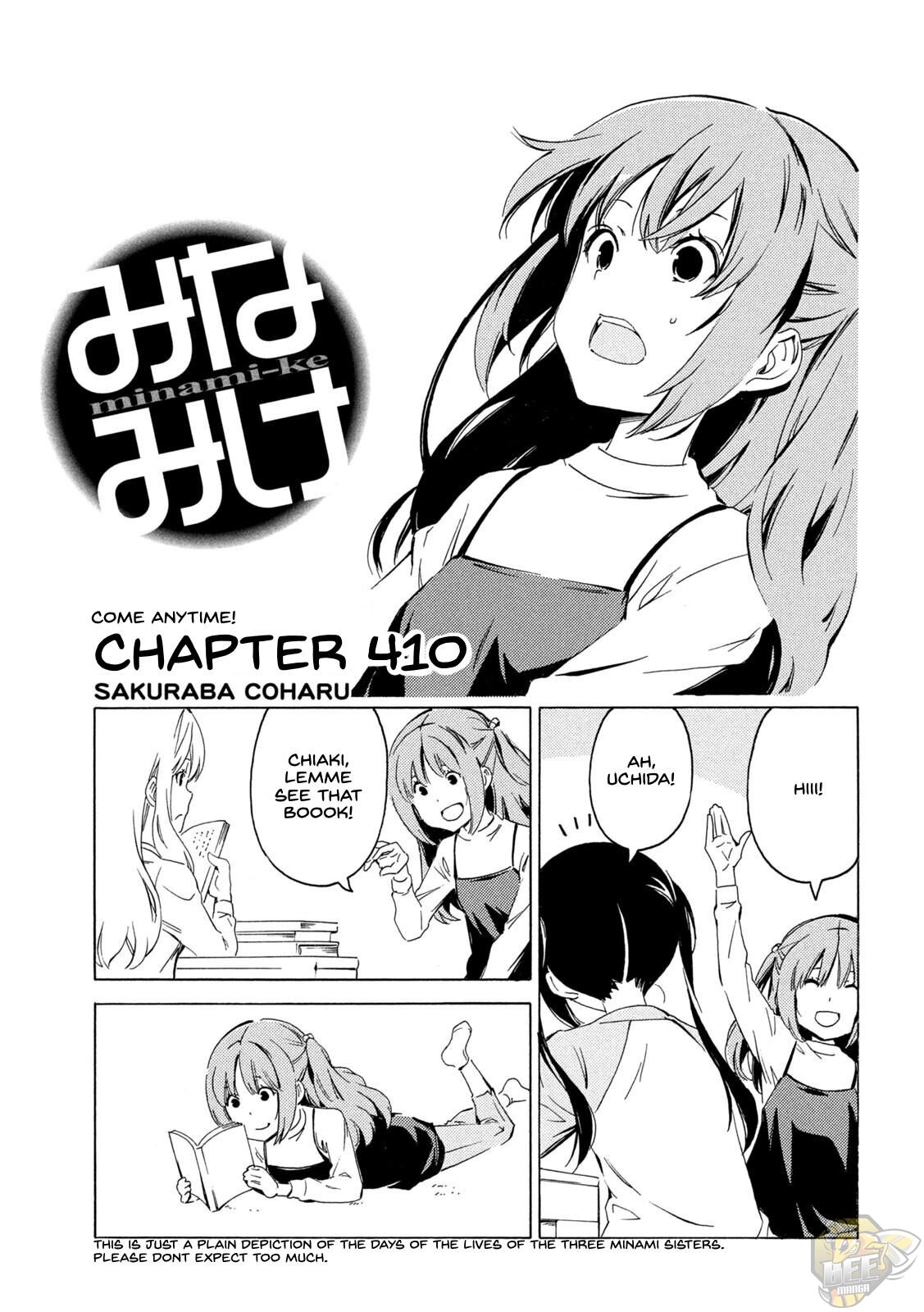 Minami-ke Chapter 410 - MyToon.net