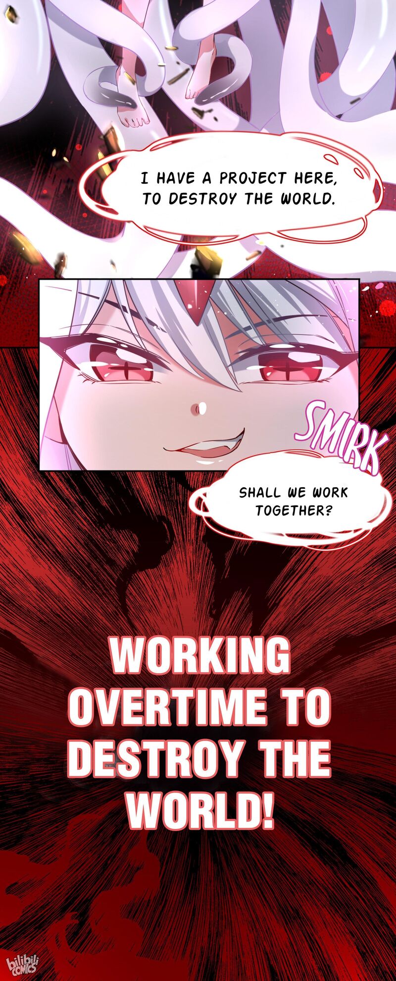 Working Overtime to Destroy the World! Chapter 1 - HolyManga.net