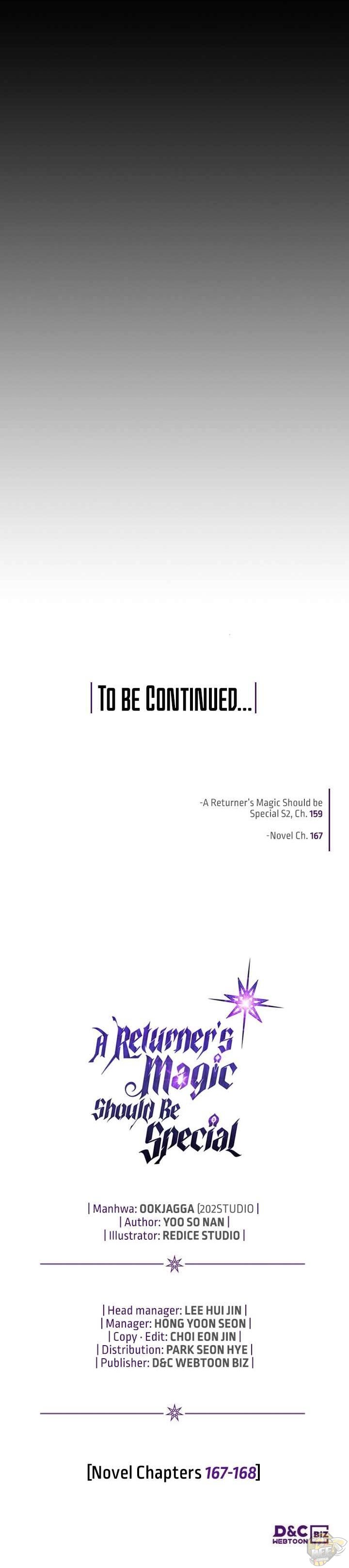 A Returner’s Magic Should Be Special Chapter 159 - HolyManga.net
