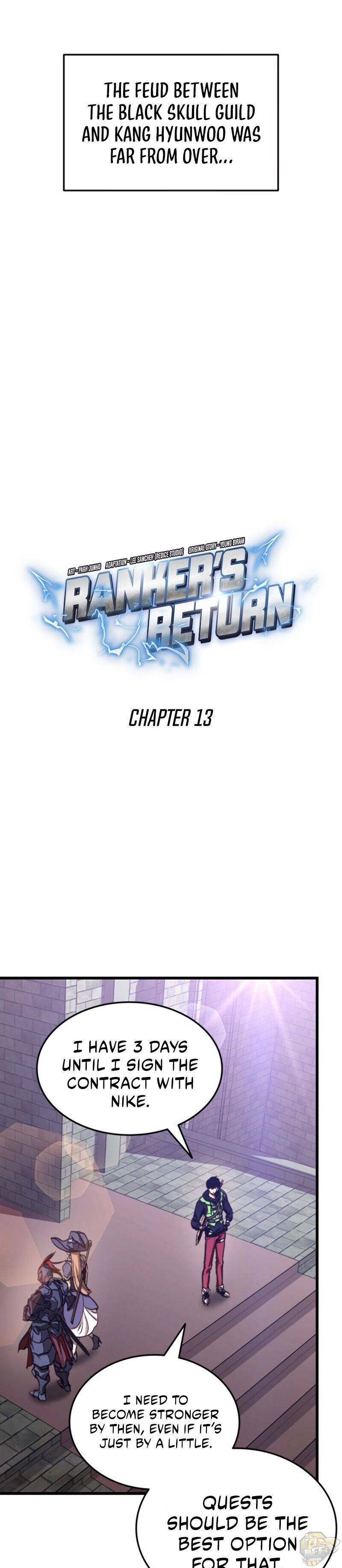 Ranker’s Return (Remake) Chapter 13 - ManhwaFull.net