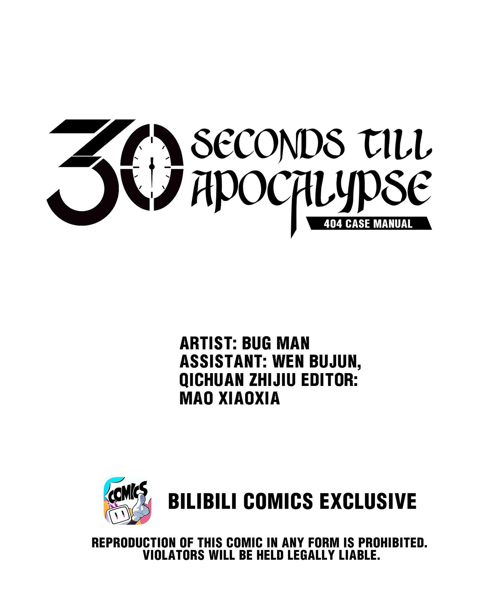 404 Case Manual: 30 Seconds Till Apocalypse Chapter 7 - ManhwaFull.net