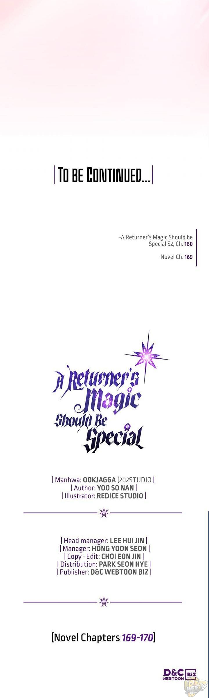 A Returner’s Magic Should Be Special Chapter 160 - HolyManga.net