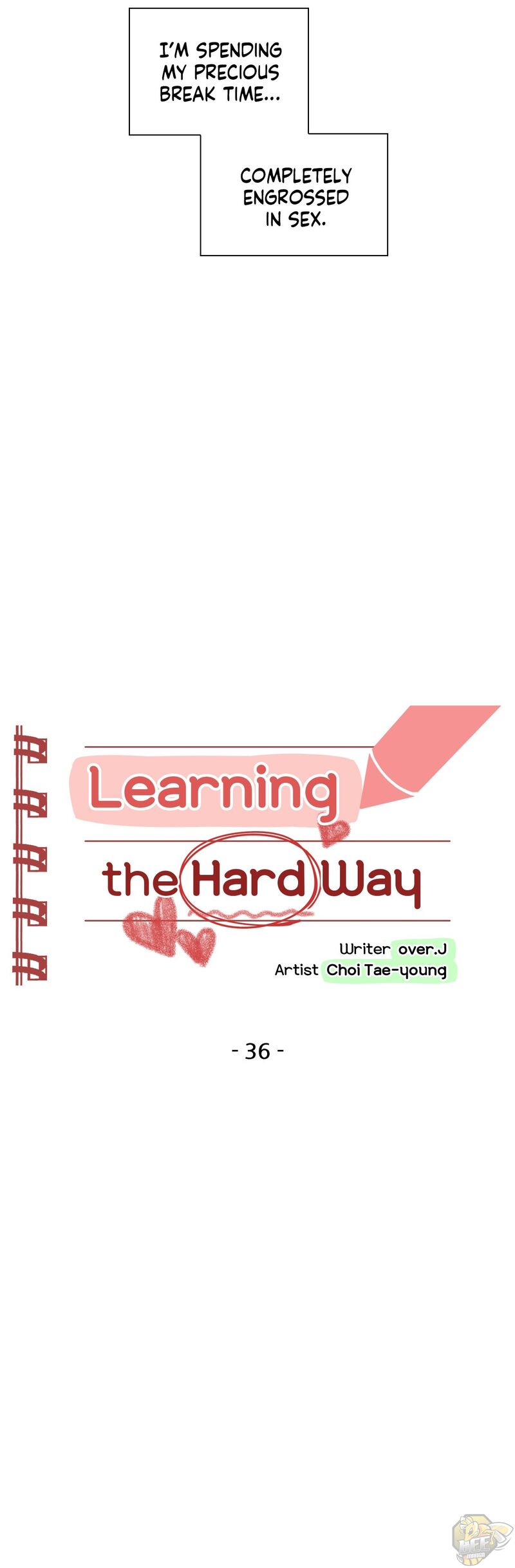 Learning The Hard Way Chapter 36 - MyToon.net