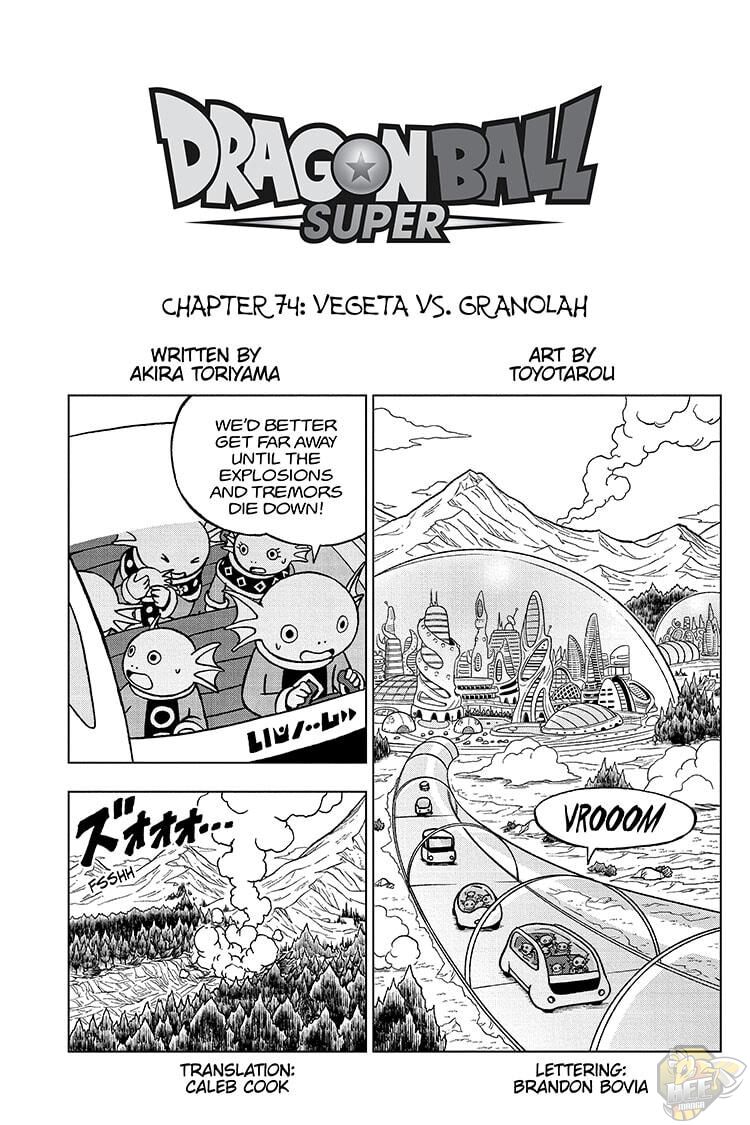 Dragon Ball Super Chapter 74 - HolyManga.net