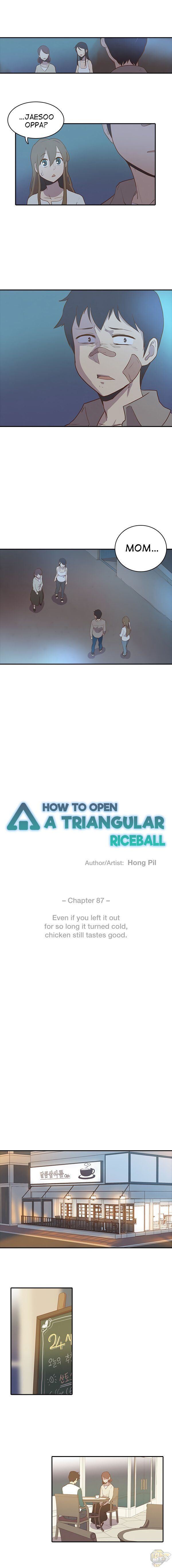 How to Open a Triangular Riceball Chapter 87 - HolyManga.net