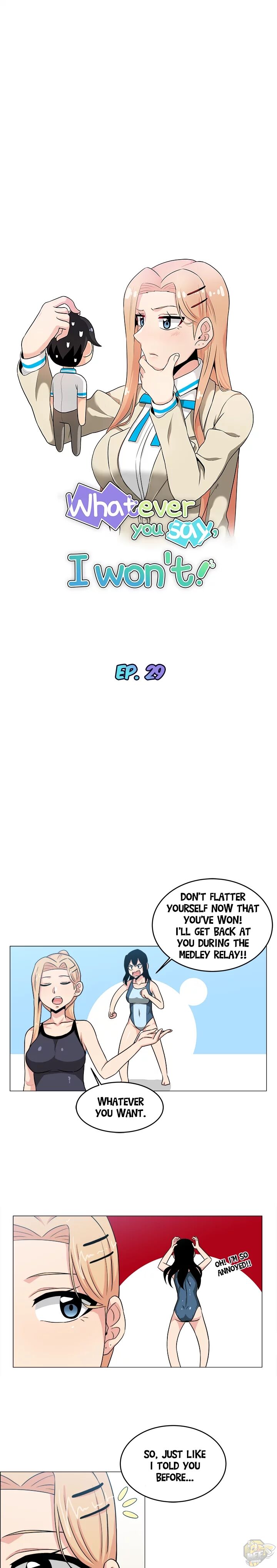 Whatever You Say, I Won’t! Chapter 29 - MyToon.net