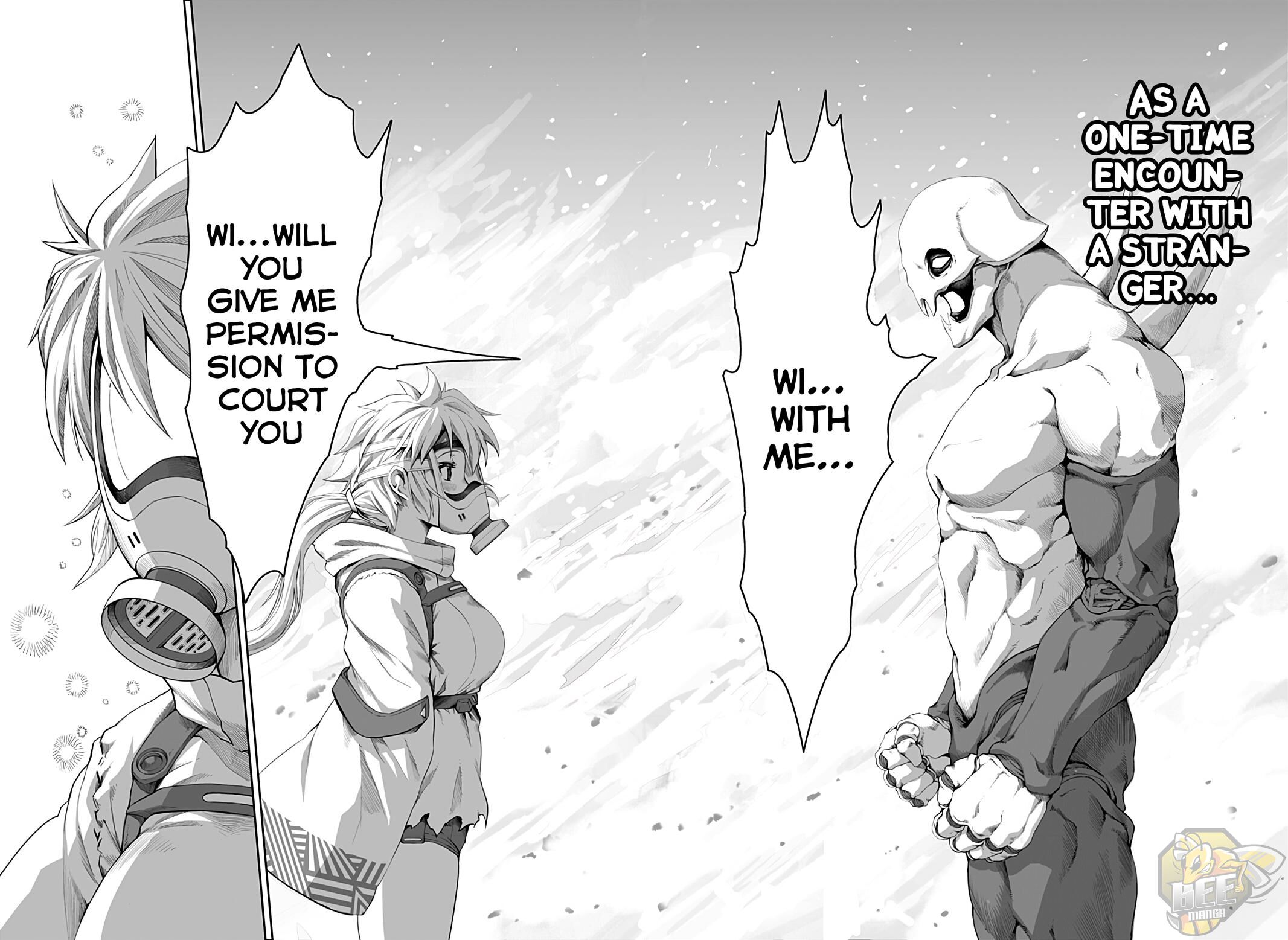 The Mutant Wants to Kiss His Human Girlfriend Chapter 1 - HolyManga.net