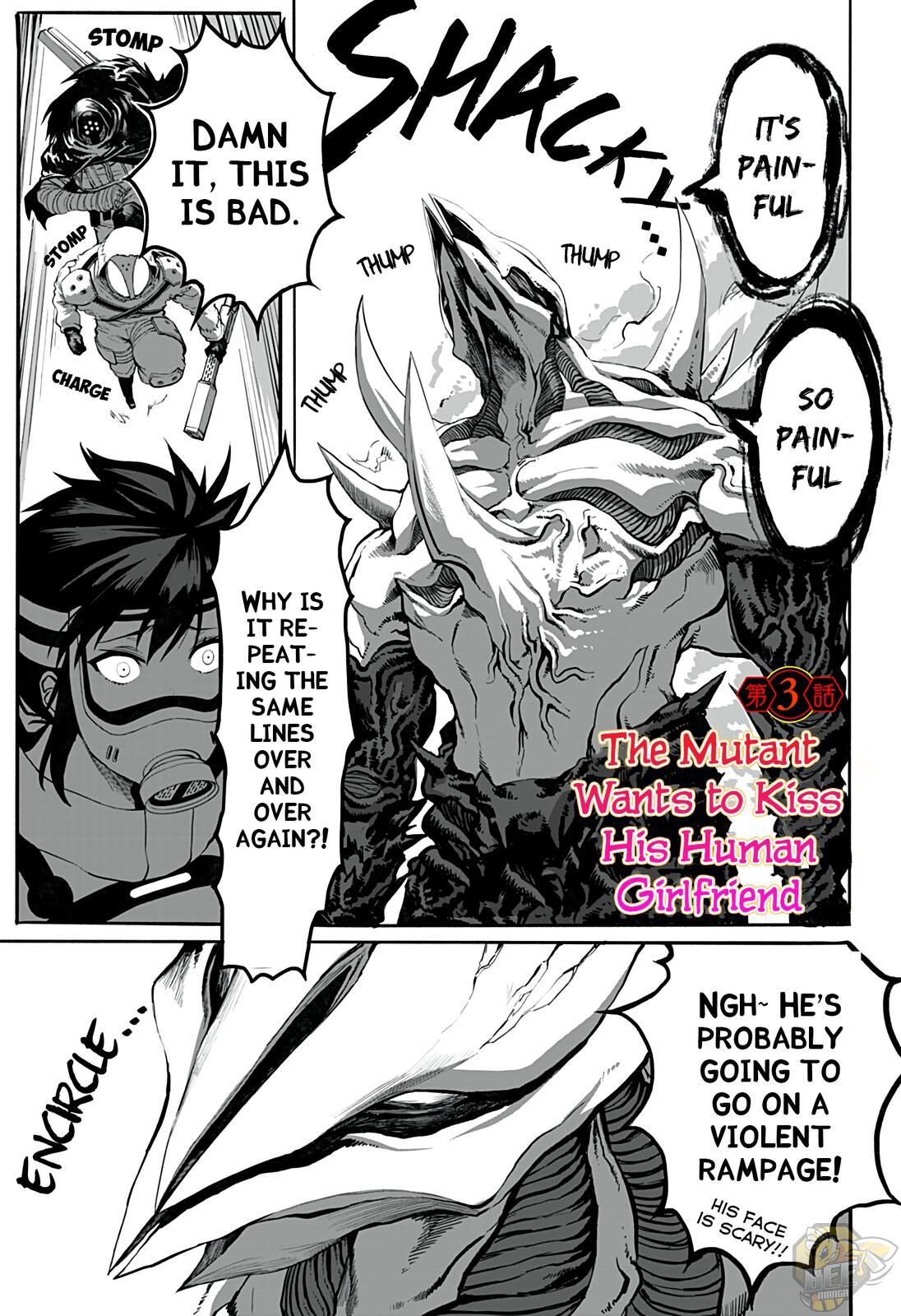 The Mutant Wants to Kiss His Human Girlfriend Chapter 3 - HolyManga.net