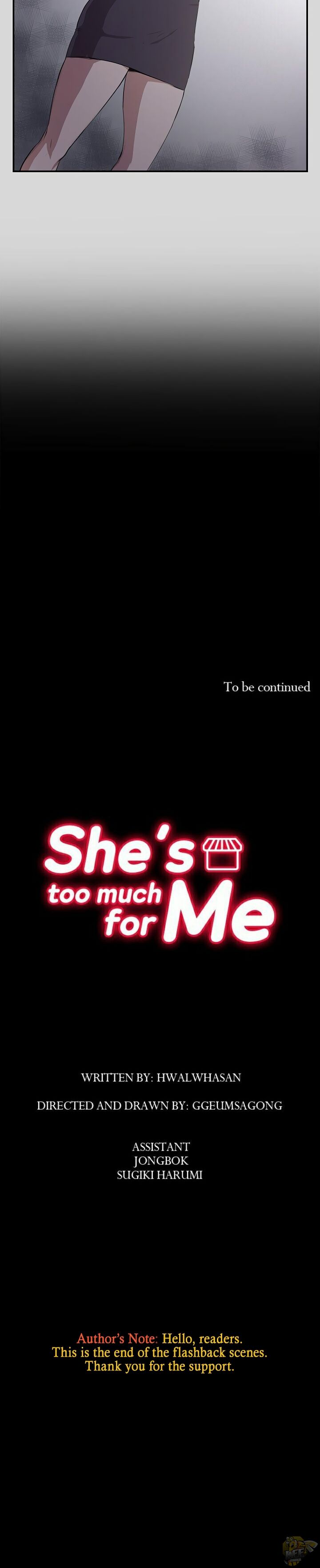 She’s too much for Me Chapter 56 - HolyManga.net