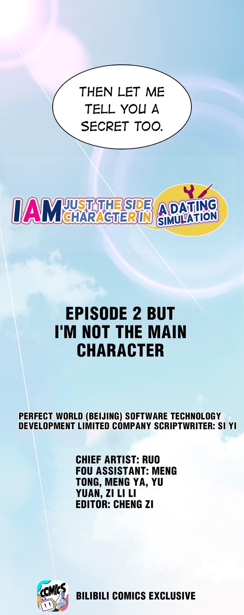 I’m Just a Side Character in a Dating Simulation Chapter 2 - MyToon.net