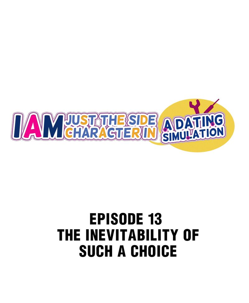 I’m Just a Side Character in a Dating Simulation Chapter 13 - MyToon.net