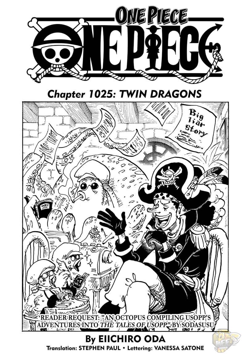 One Piece Chapter 1025 - MyToon.net