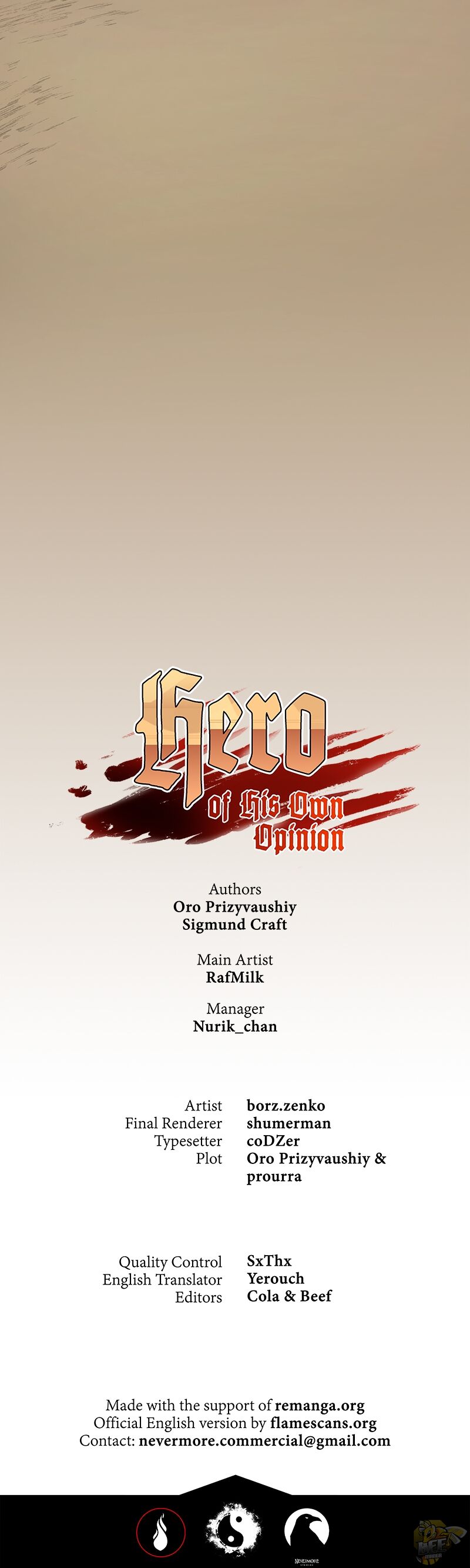 Hero of His Own Opinion Chapter 11 - MyToon.net