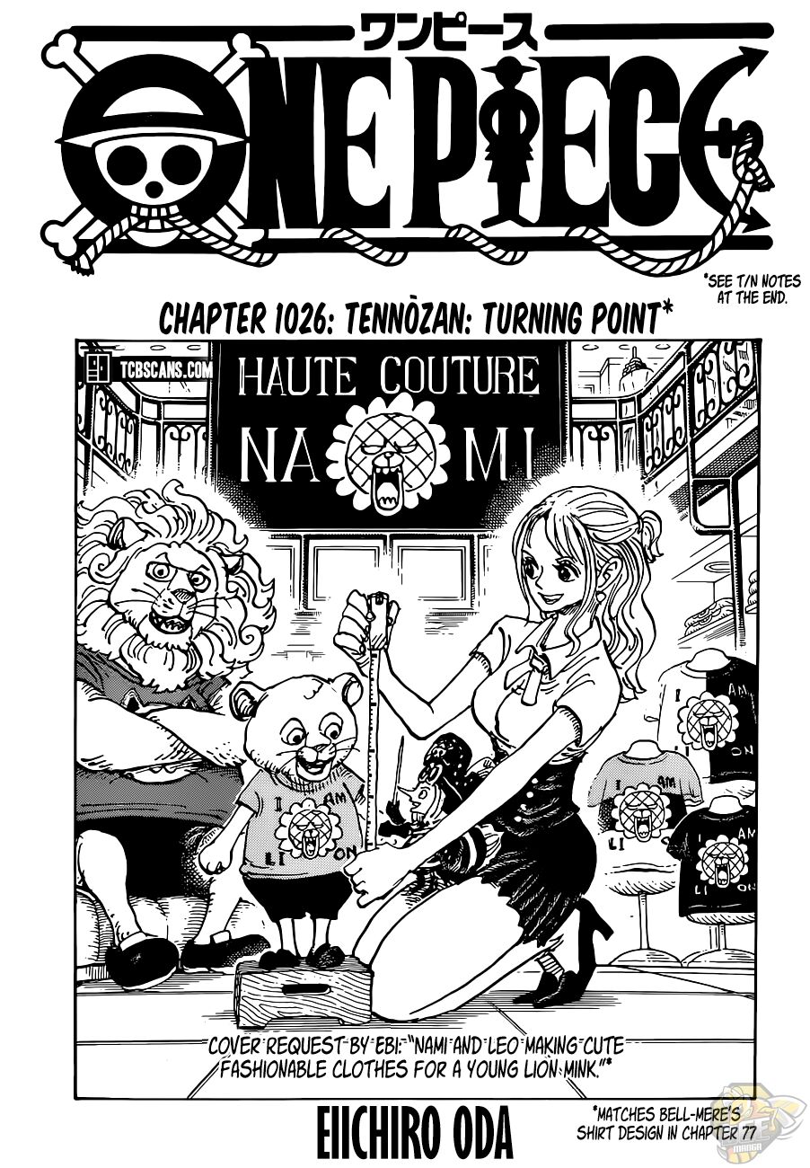 One Piece Chapter 1026 - MyToon.net