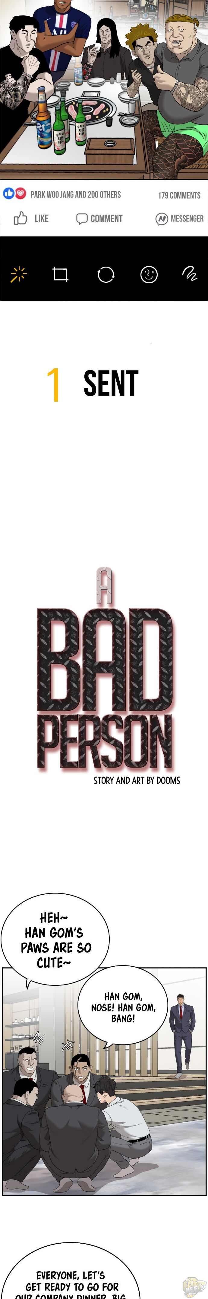 A Bad Person Chapter 60 - HolyManga.net