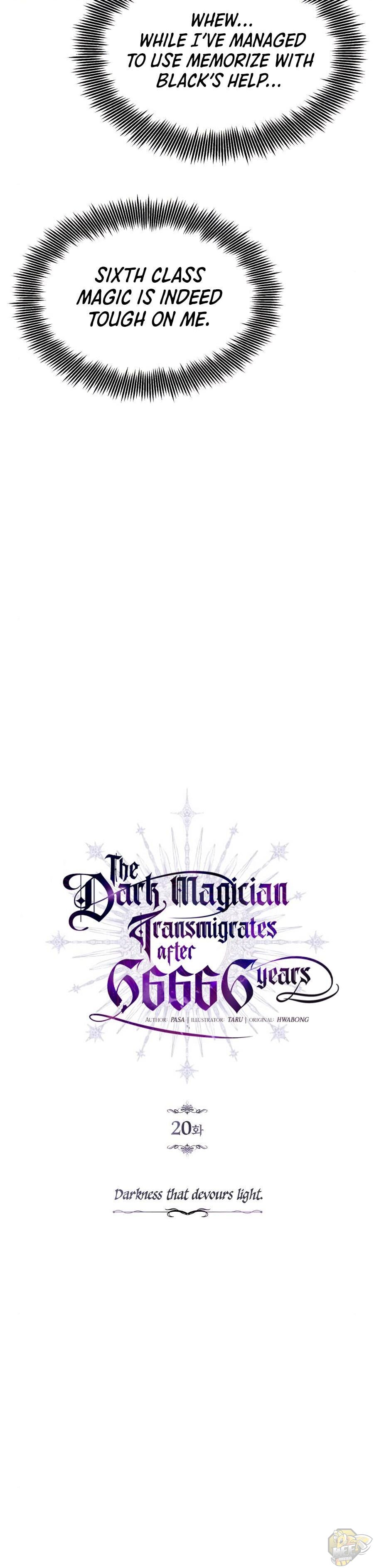 The Dark Magician Transmigrates After 66666 Years Chapter 20 - HolyManga.net