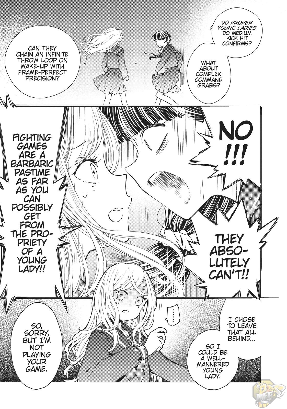 Young Ladies Don’t Play Fighting Games Chapter 1 - HolyManga.net