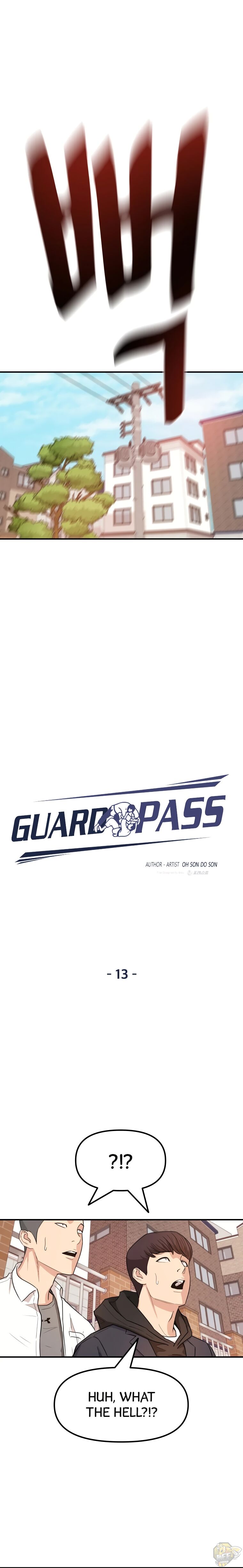 Guard Pass Chapter 13 - HolyManga.net