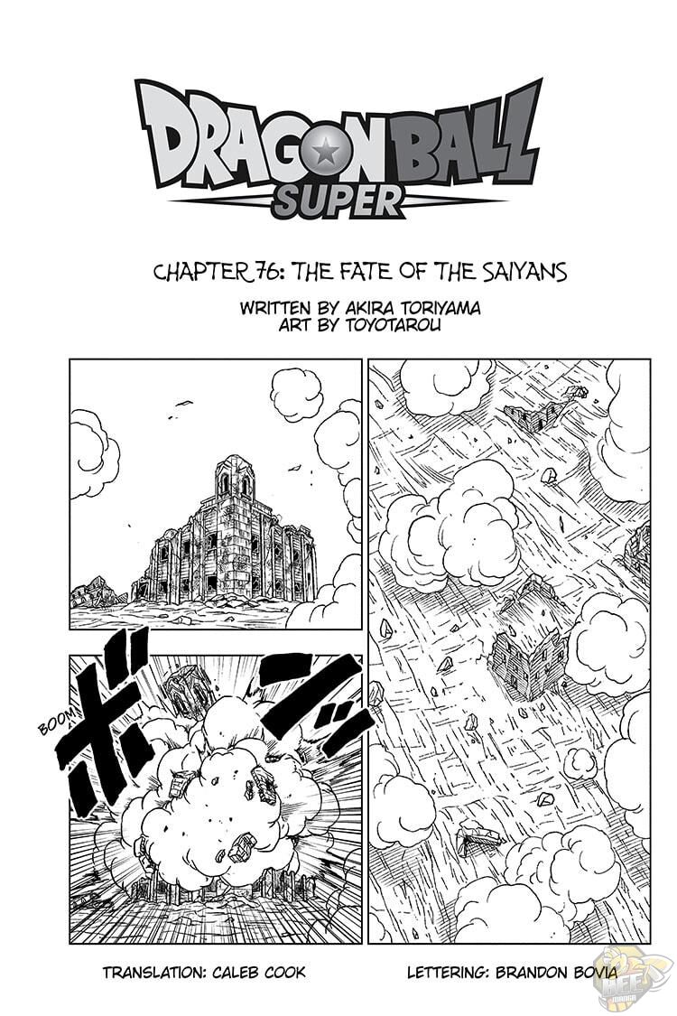 Dragon Ball Super Chapter 76 - MyToon.net