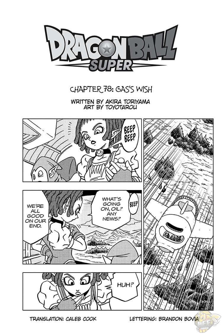 Dragon Ball Super Chapter 78 - MyToon.net
