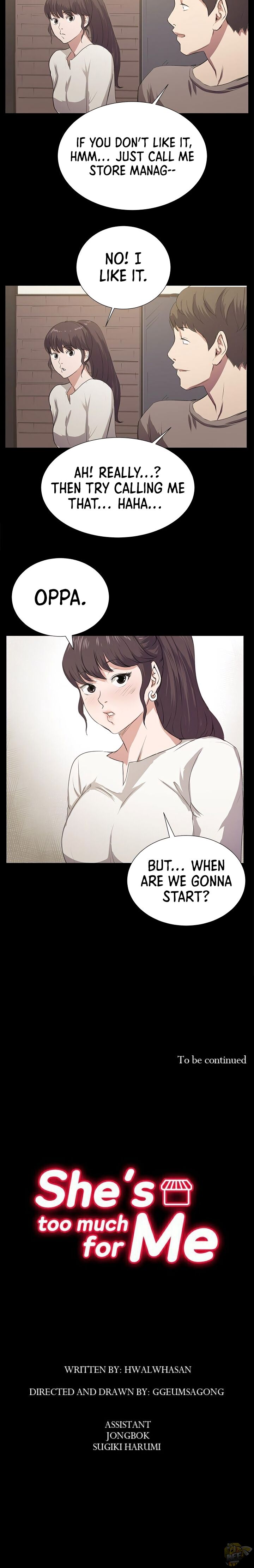 She’s too much for Me Chapter 65 - HolyManga.net