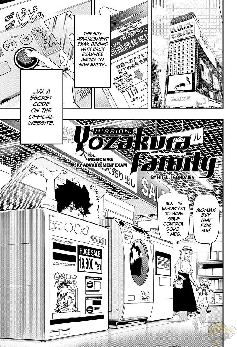 Mission: Yozakura Family Chapter 90 - MyToon.net