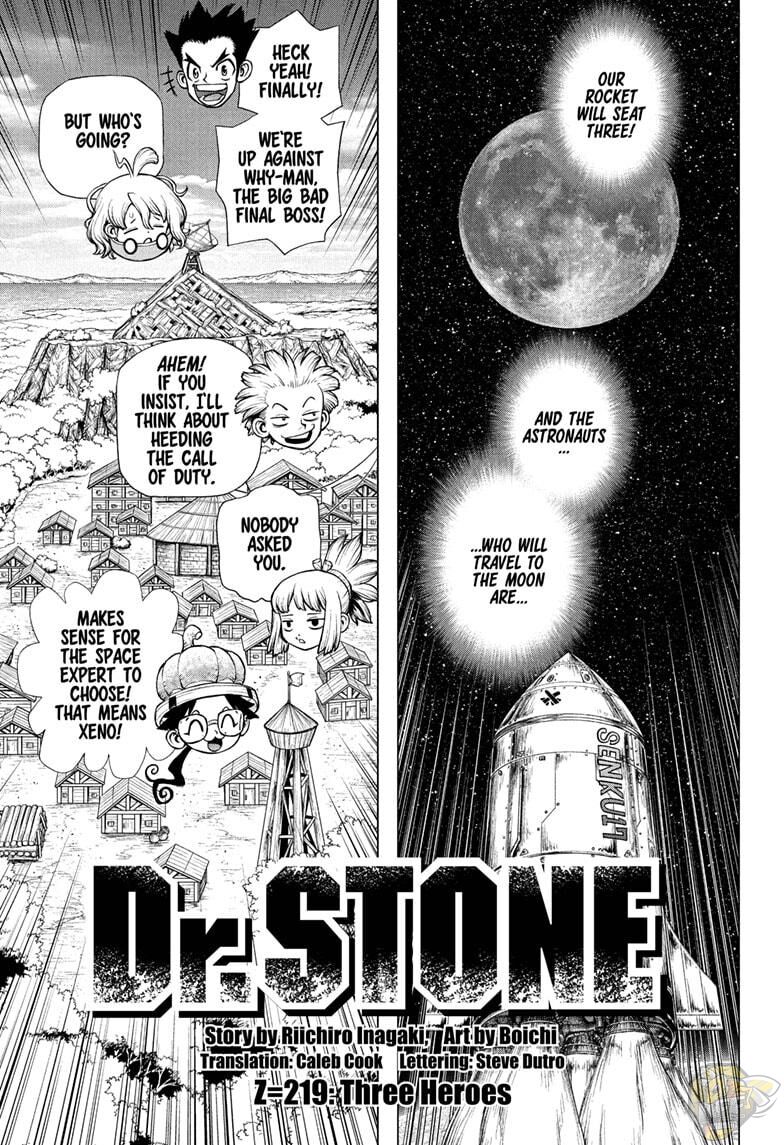 Dr. Stone Chapter 219 - HolyManga.net